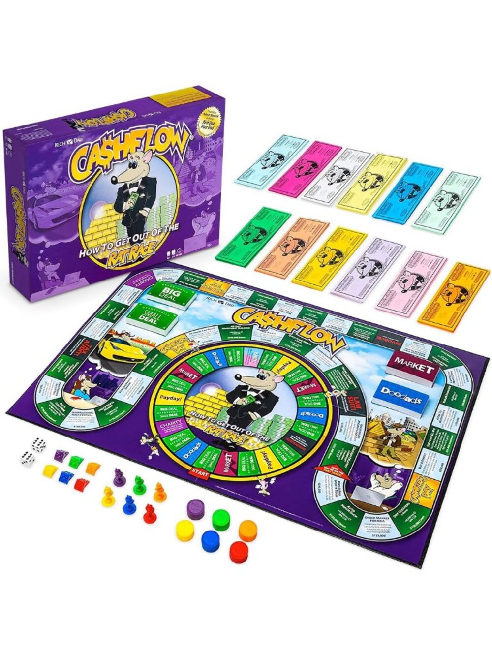 CASHFLOW Board Game for Investing & Financial Literacy | Escape the Rat Race